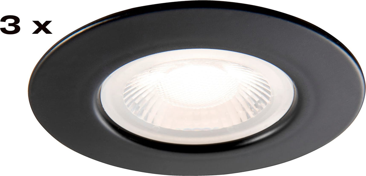 Airam Fio Fix IP44 Dim 6 w/4000k Musta