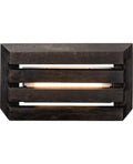 Airam Saunaled Musta Horisontal IP65 8 w/500 lm 2700k