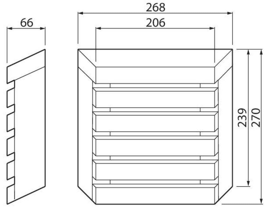 Airam LED-Saunavalaisin 2700k 500 lm