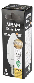 Airam Led-Solar 12 v E14 470 lm