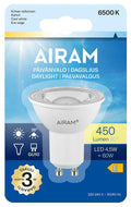 Airam LED-Päivänvalo GU10 6500k 470 lm/980cd
