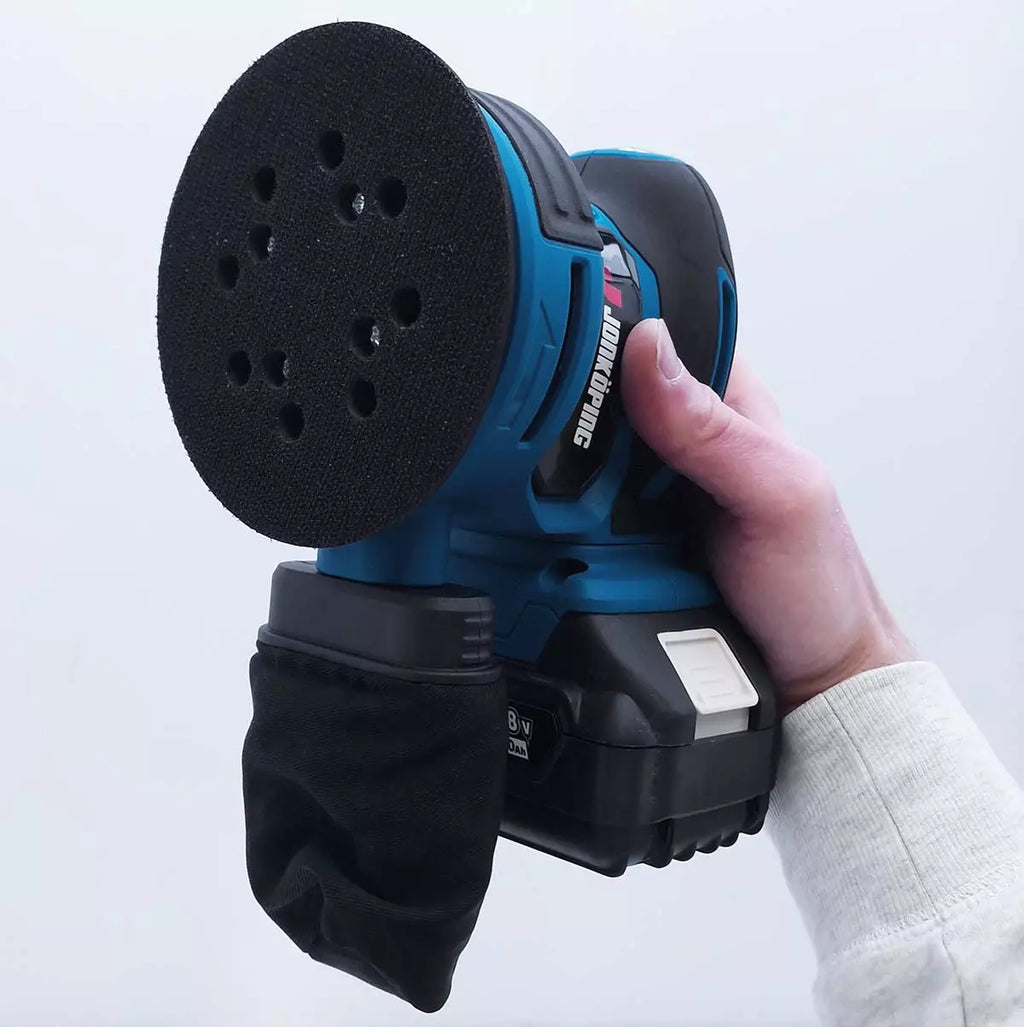 Jonköping® Akkuhiomakone 125 mm Li-ion runko