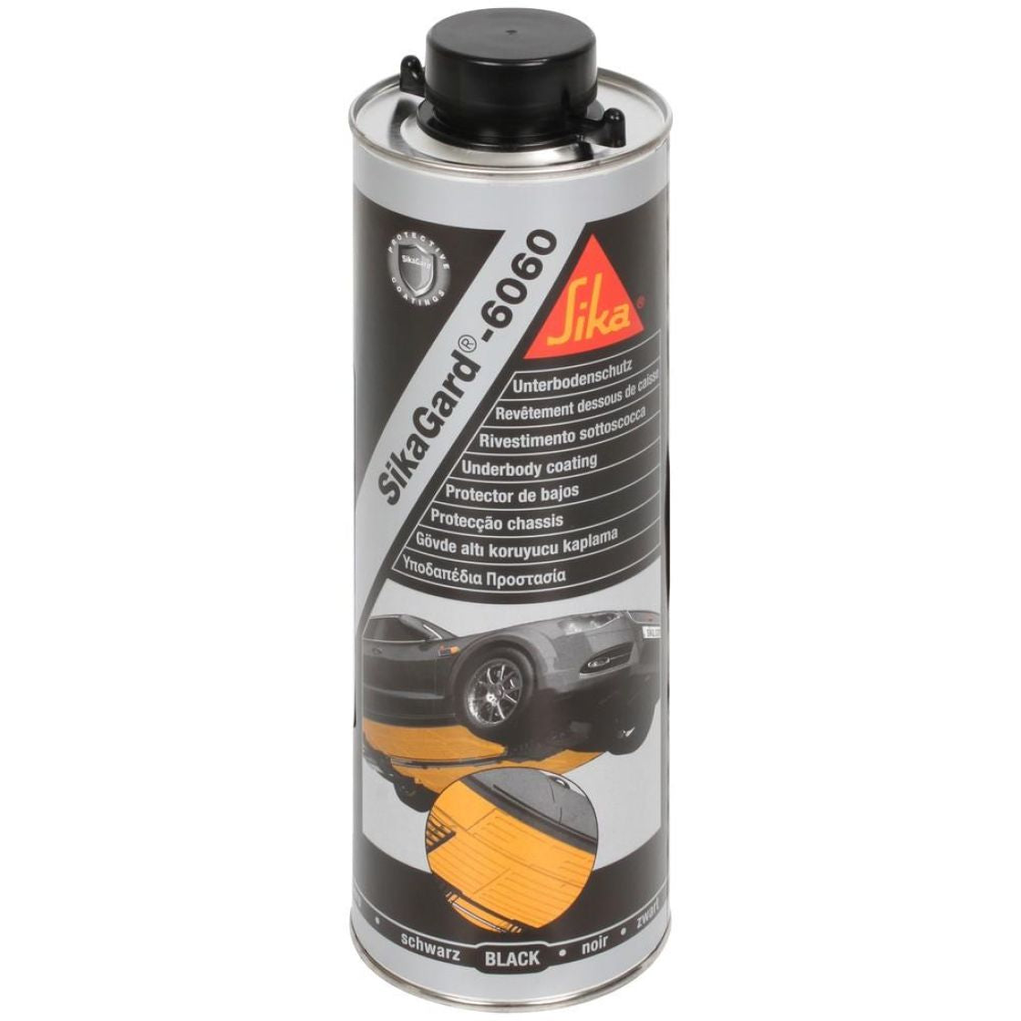 Alustamassa 1 l musta sikagard 6060
