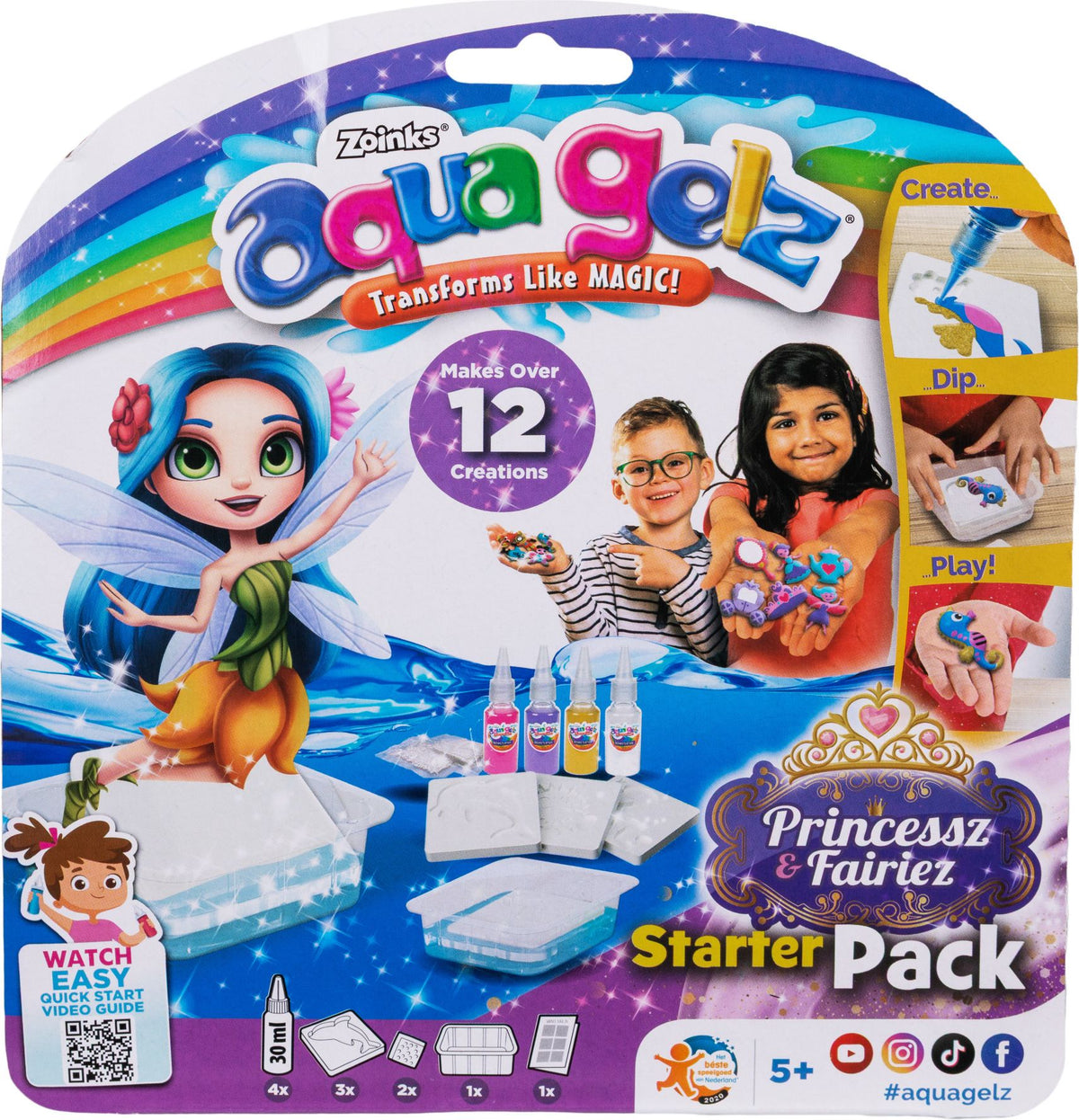 Aqua Gelz Aloituspakkaus Princess