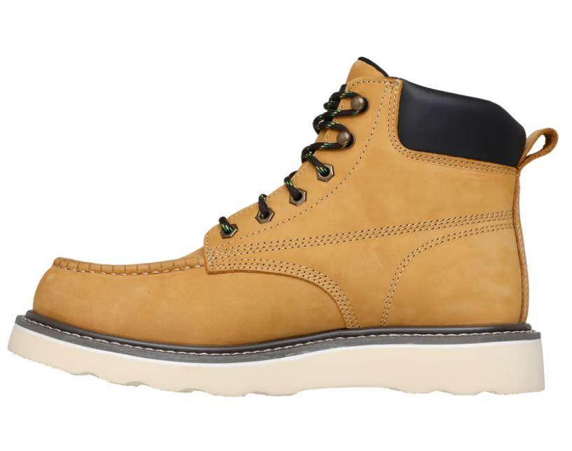 Skechers Miesten John Deere: Kadmiel - Grand Creek - Wheat Koe tuki ja koko paivan mukavuus Skechers x John Deere: Kadmiel –