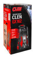 CLEN GX 162 Painepesuri Tehokas yli 3000 W painepesuri vaativaan kayttoon kodin ymparistossa. Letkukela, laadukas 10