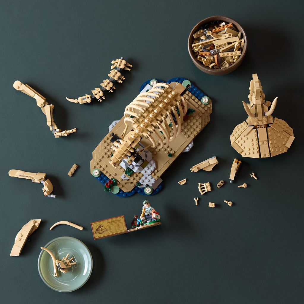 Lego Dinosaurusfossiilit: Triceratops