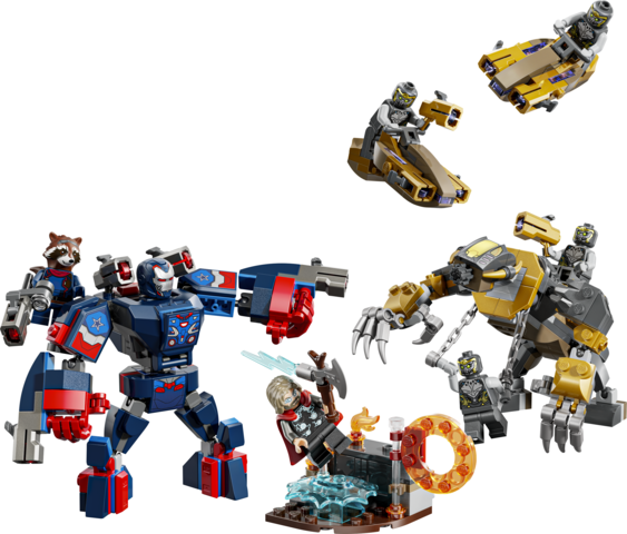 LEGO Avengers: Endgame Thor vastaan Chitauri 76322