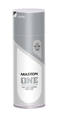 Spraymaali one - Satiini Harmaa RAL7040 400 ml