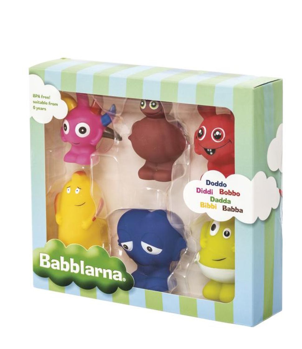 Babblarna hahmot 6 kpl