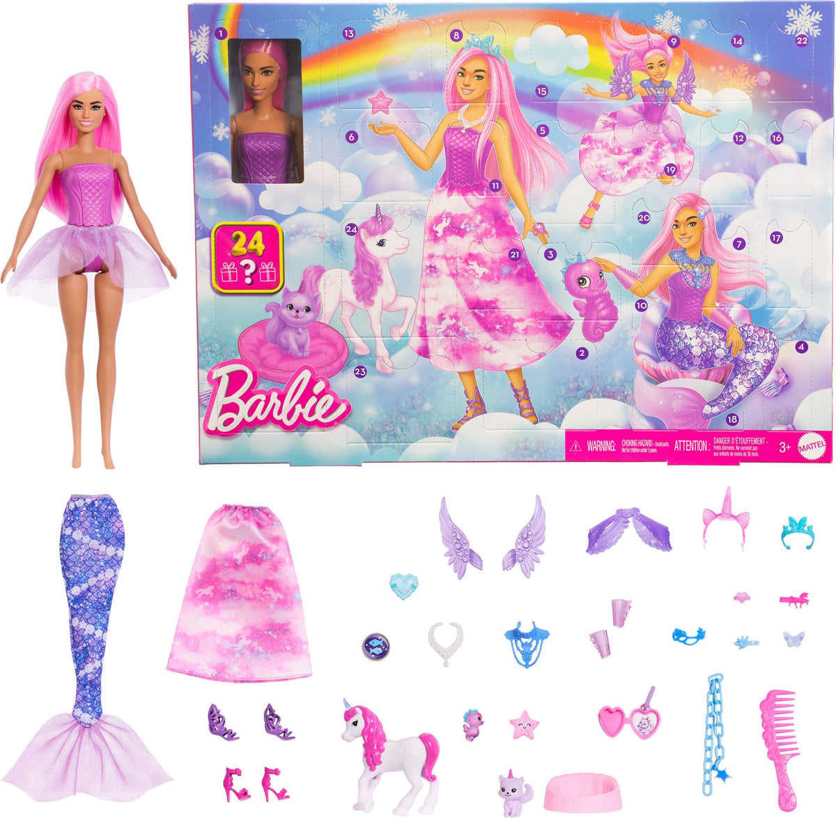 Barbie Fantasy Joulukalenteri