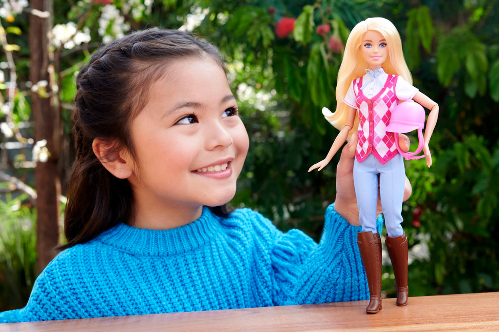 Barbie Riding Malibu Nukke