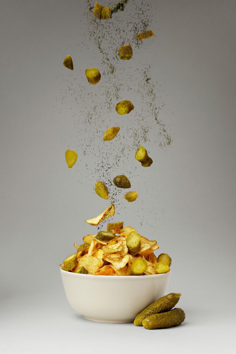 FjordChips tilli ja suolakurkku