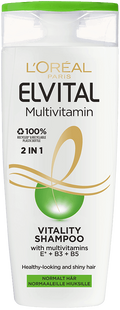 ELVITAL SHAMPOO MULTIVITAMIN 2IN1 2 IN 1 NORMAALIT HIUKSET