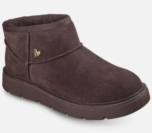 Skechers Naisten Slip-ins: Keepsakes Cozy - Cozy Mini Chocolate Pysy lampimana ja mukavana klassisella tyylilla Skechers