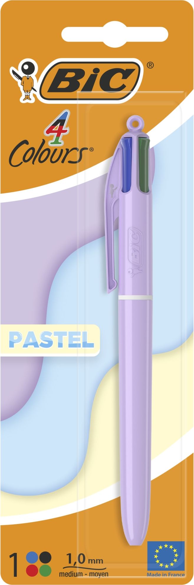 Bic 4 Colour Pastel kuulakynä