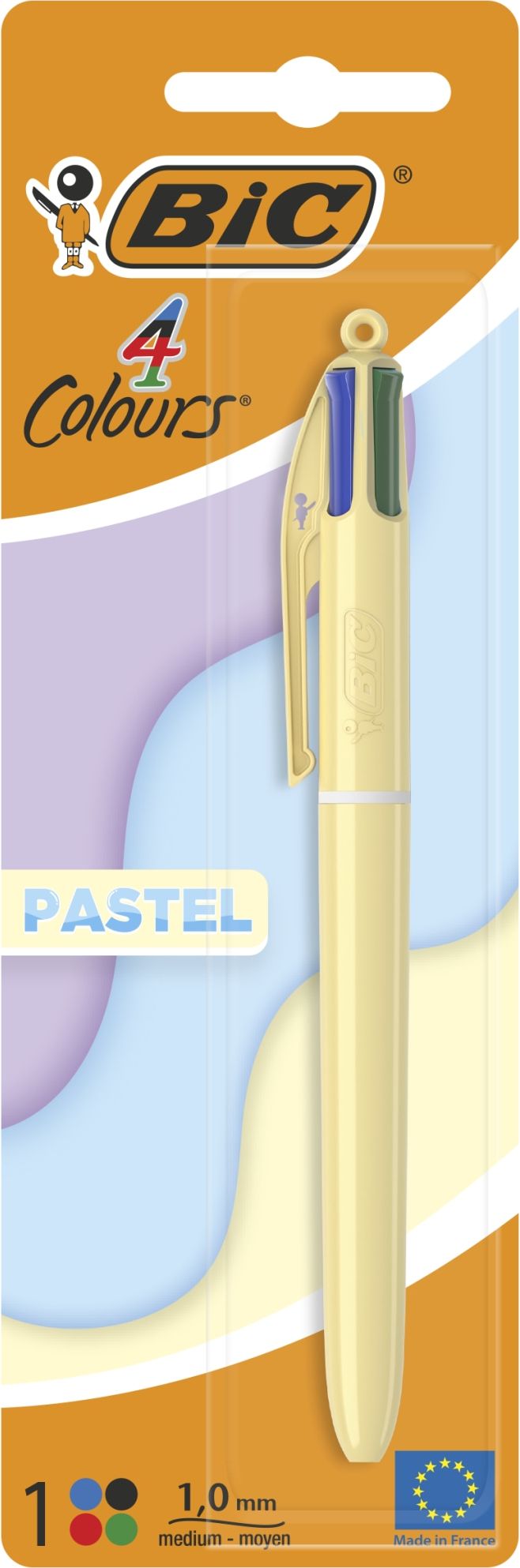 Bic 4 Colour Pastel kuulakynä