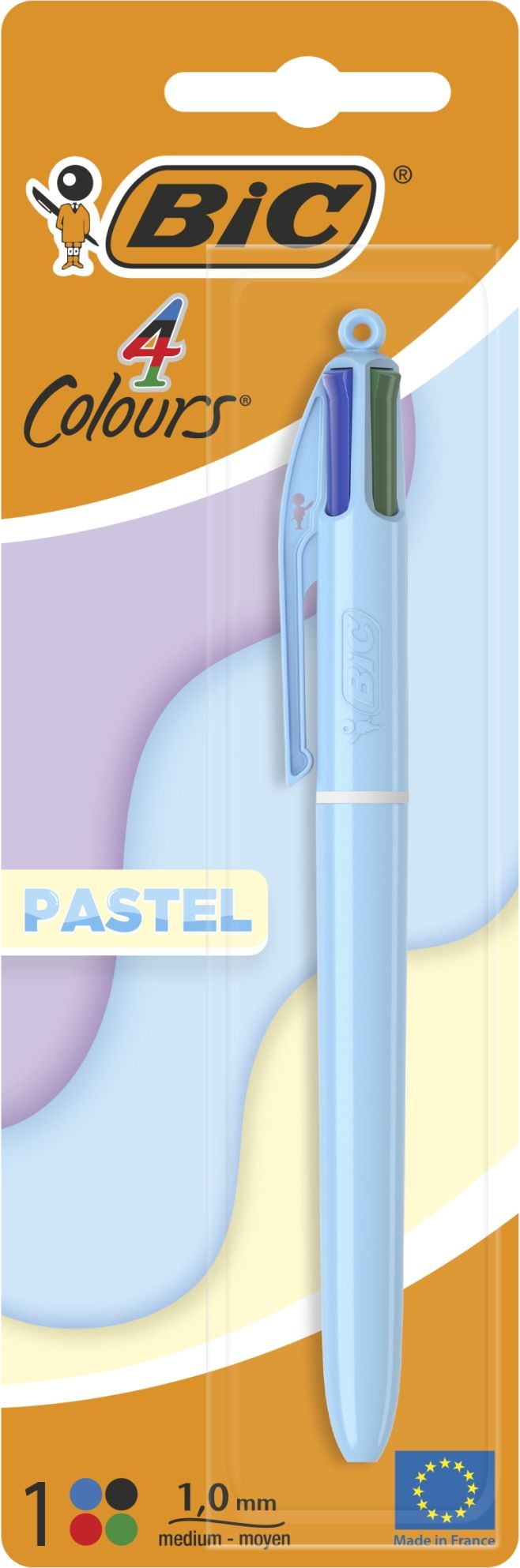Bic 4 Colour Pastel kuulakynä