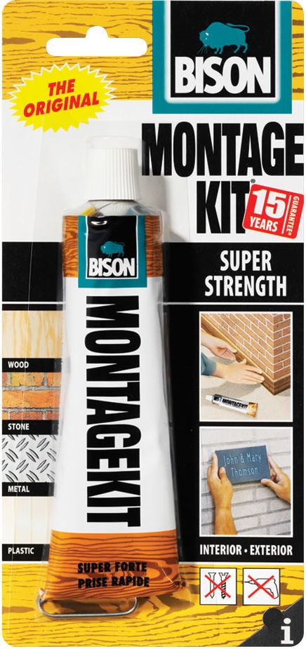 Bison mk Asennusliima Supervahva 125 g tb
