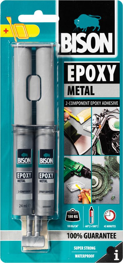Bison Epoxy Metal 24 ml (ip-pkt)