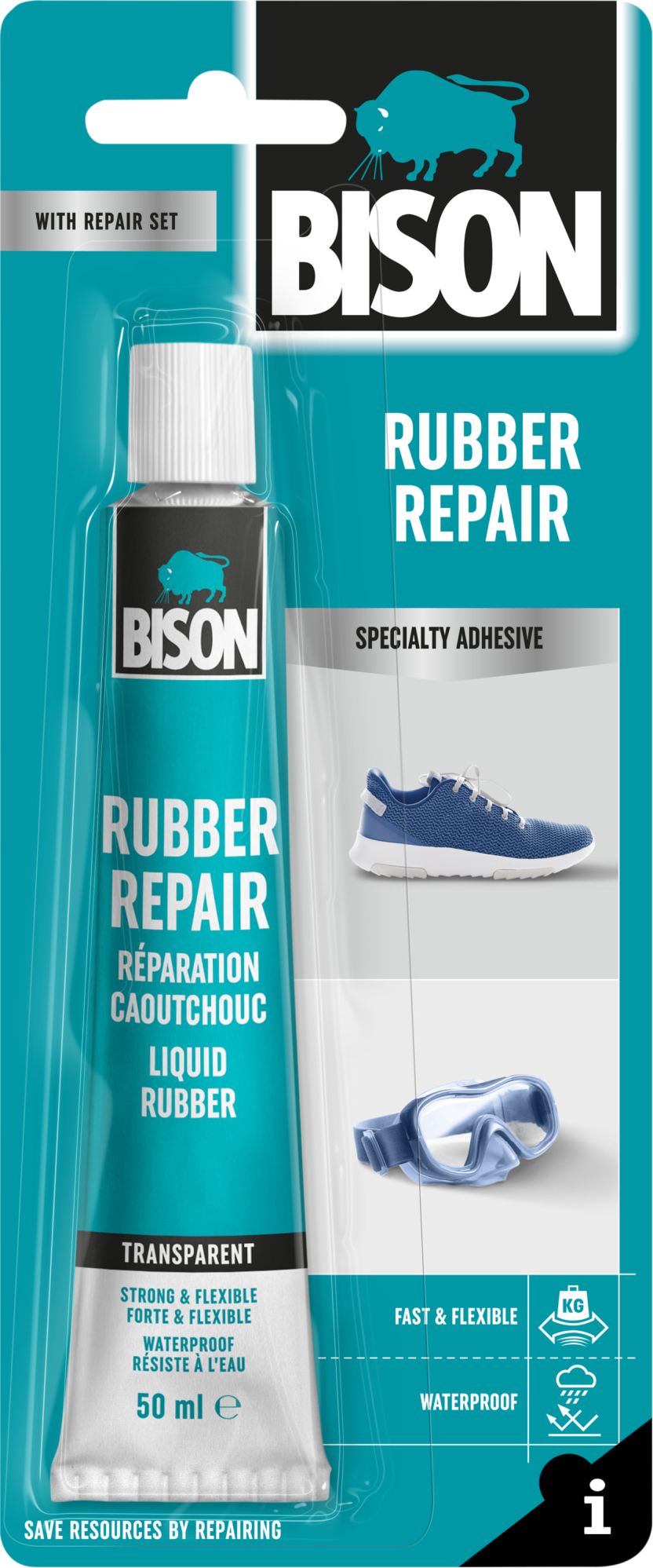 Bison Rubber Repair 50 ml (ip-pkt)