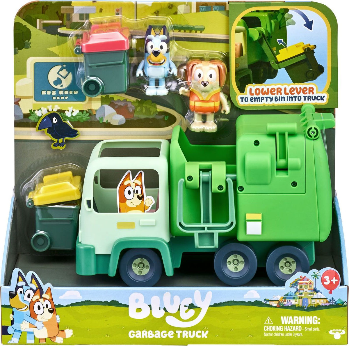 Bluey Roska-Auto + 2hahmoa & tarv.