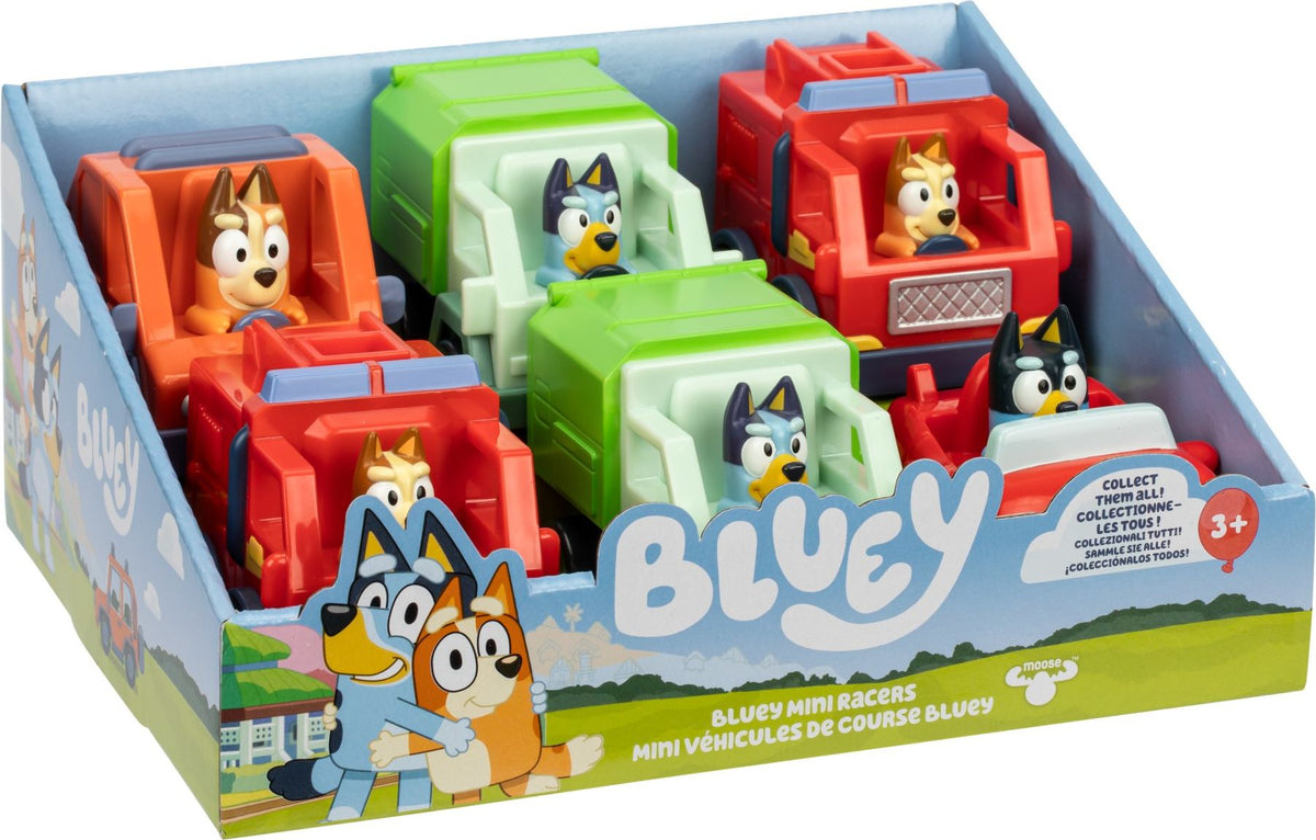 Bluey Mini Racers hahmoauto