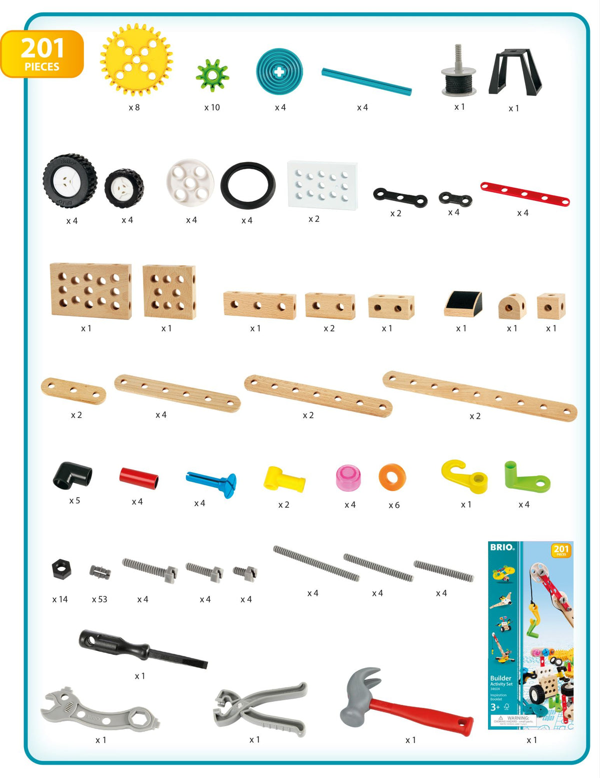 Brio Builder 34604 - Aktiviteettisetti