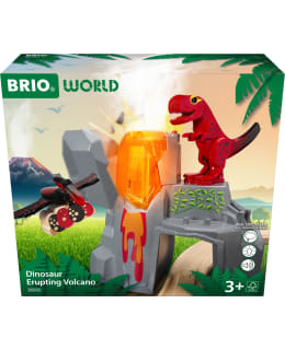 Brio 36092 - Dinosaurus ja purkautuva tulivuori