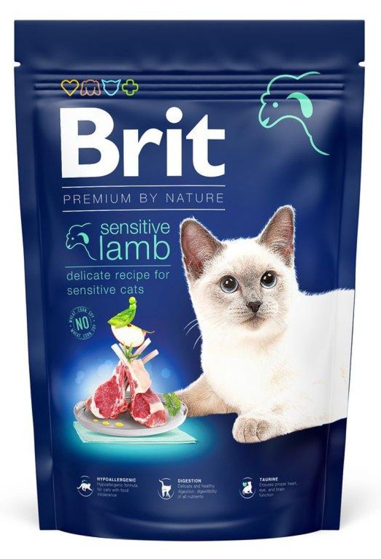 Brit PbN Lammasta herkkäv.kiss.1,5 kg