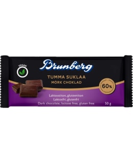 Brunberg Tumma Suklaa 60% 50 g