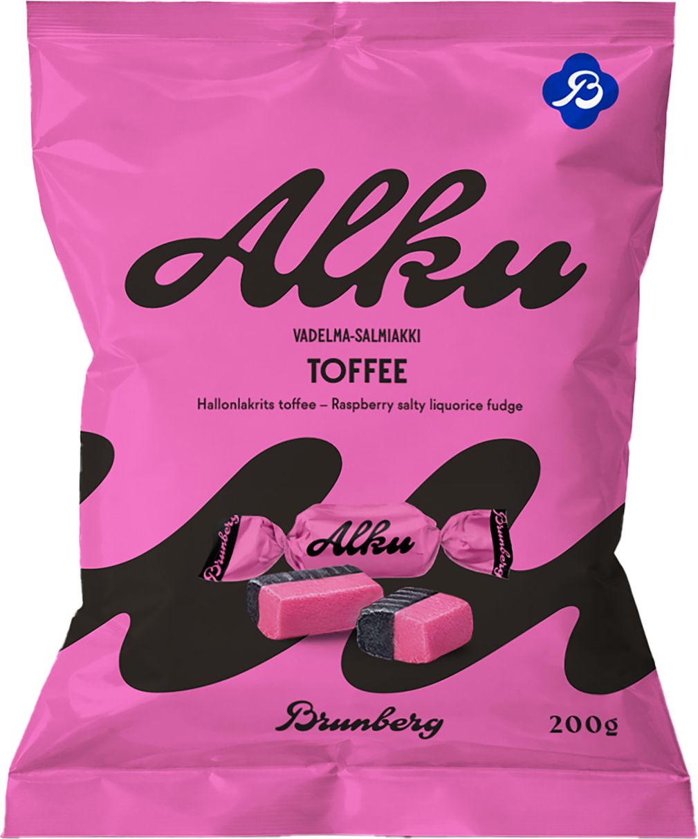 Alku Vadelma-Salmiakki 200 g