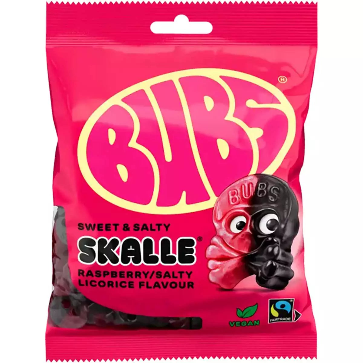 Bubs Rapberry salty liquorice