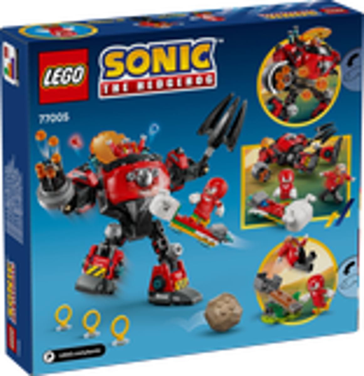 Lego Knuckles vastaan Dr. Eggman ja Egg Crusher ‑robotti