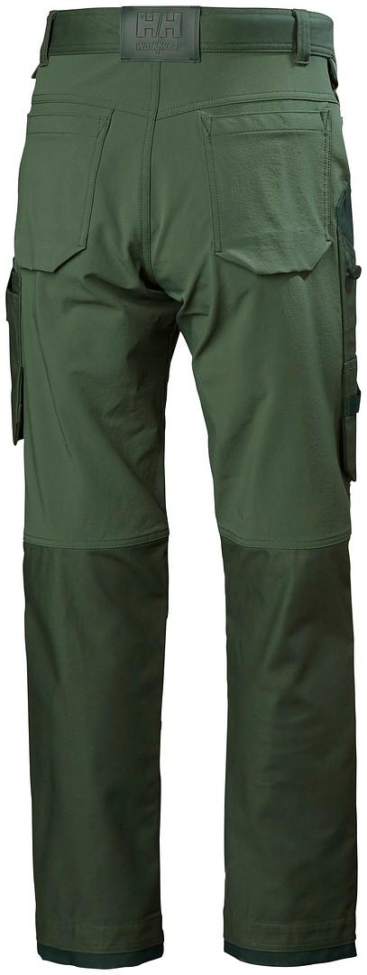 HELLY HANSEN HOUSUT OXFORD 4X CNCT SPRUCE/DARKEST SPRUCE - Paamateriaali 94 % polyamidia, 6 % elastaania - 260 g/m² -