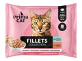 PrimaCat Fillets Ton/lohi & Ton/katk hyyt 4 x 50 g