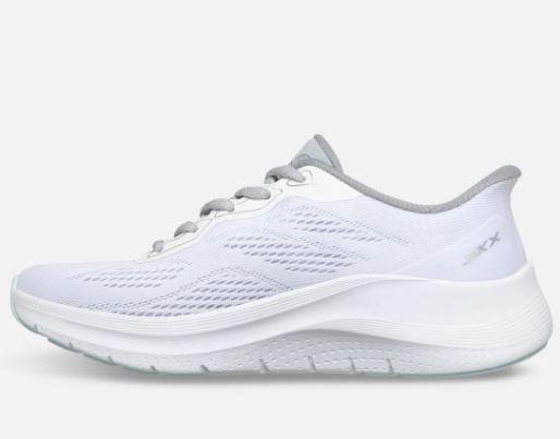 Skechers naisten Arch Fit 2.0 - Bold Motion - Valkoinen Arch Fit Stability™ Vauhdita arkeasi rennolla mukavuudella Skechers