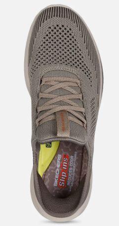 Skechers miesten Relaxed Fit: Slip-ins: Slade - Quinto - Natural Skechers Slip-ins -kengilla arjen mukavuudesta tulee
