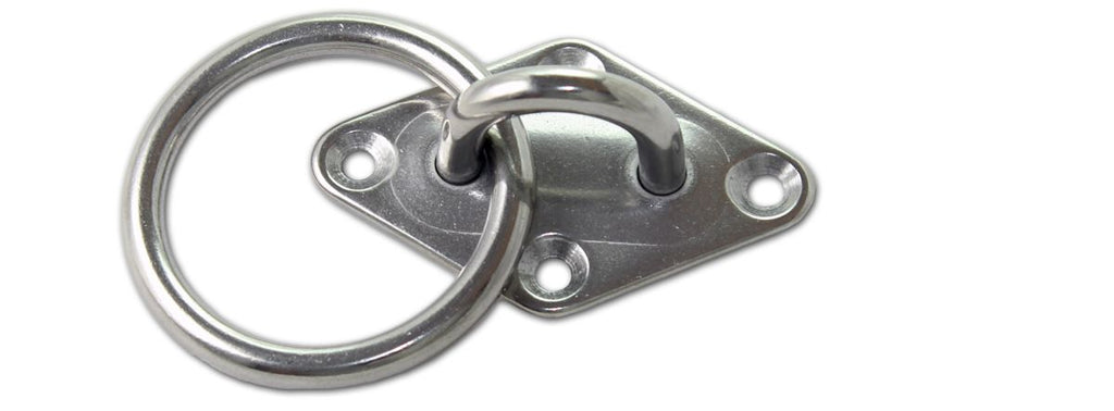 Arctic Marine Rengaslevy lenkillä 49/80 mm AISI316