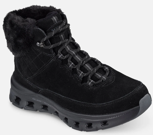 Relaxed Fit: Glide-Step Pro - Blaze Trail - Waterproof - Black Nauti kylmista paivista Skechers Waterproof Relaxed Fit®: