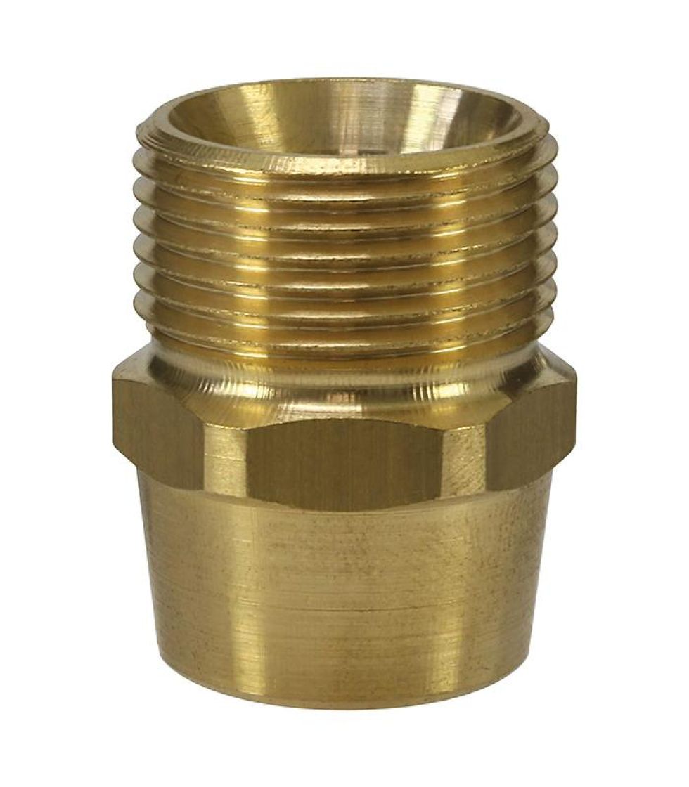 CLEN kaksoisnippa M22x1,5U - 1/4"S messinki