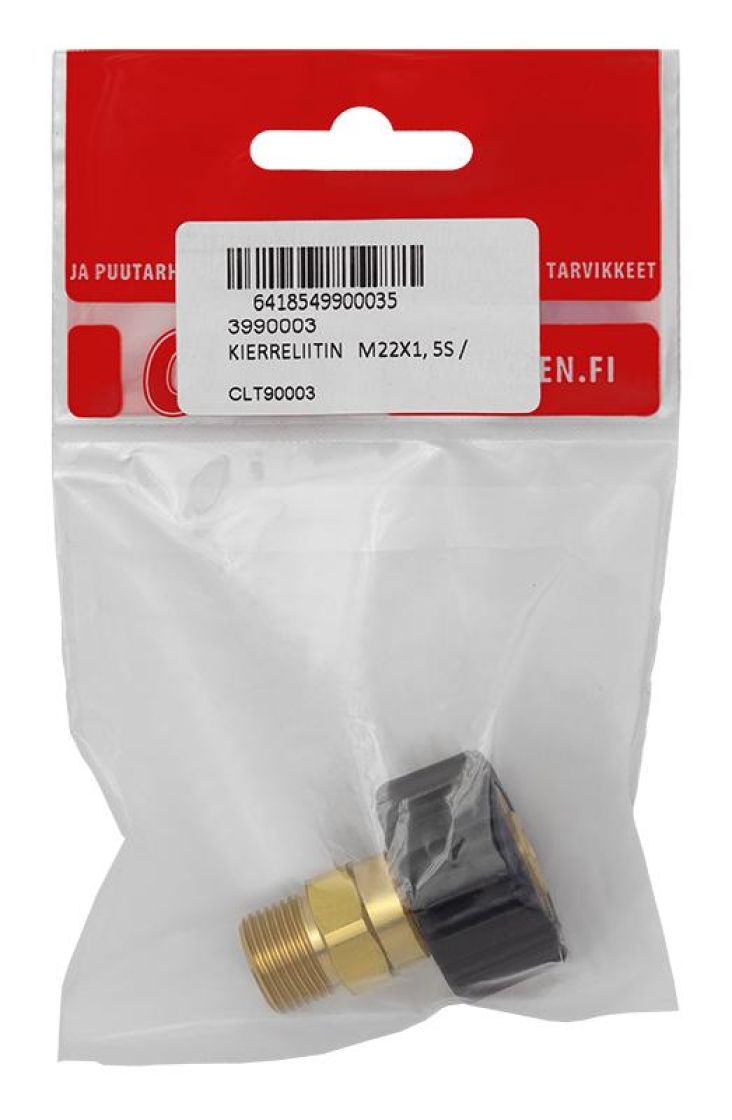 CLEN kierreliitin M22X1,5s / 3/8"u
