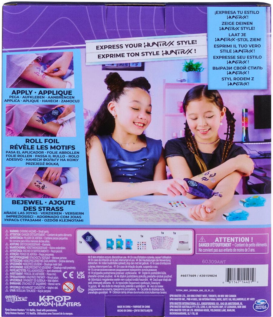 K-pop  Shimmer Me Tattoo Kit
