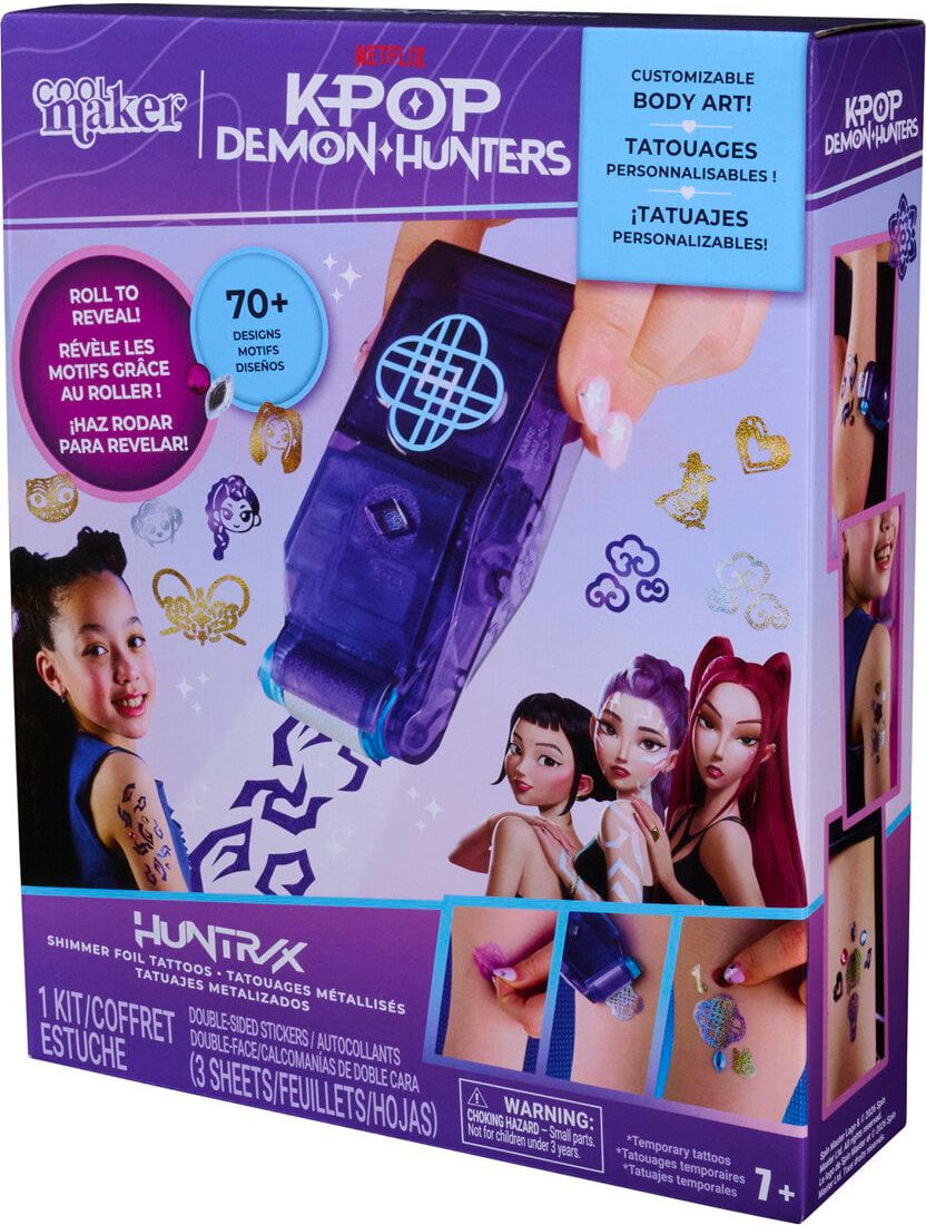K-pop  Shimmer Me Tattoo Kit