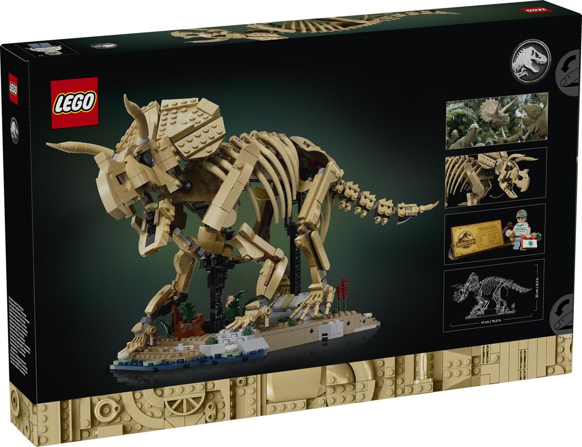 Lego Dinosaurusfossiilit: Triceratops