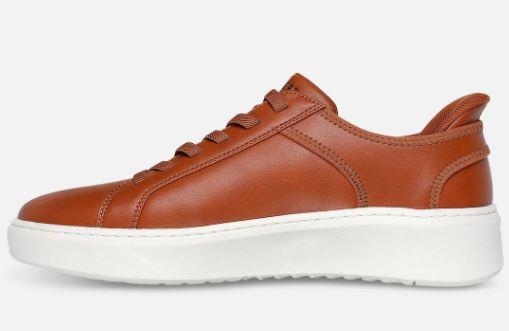 Skechers Miesten Slip-ins: Court Break - Double Vented - Brown Paivita tyylisi modernilla klassikolla Skechers Hands Free