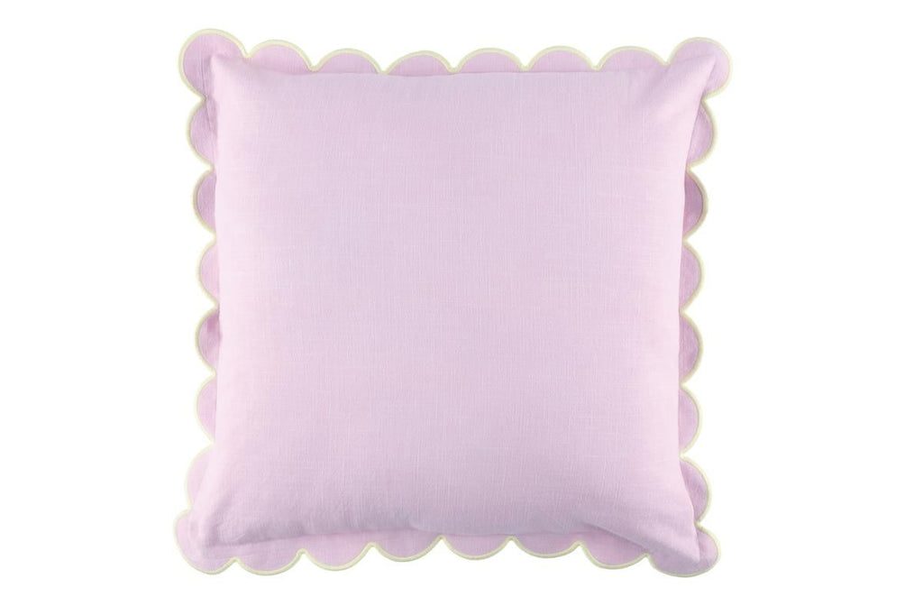 Fanni K Koristetyyny Scallop 50x50 Laventeli