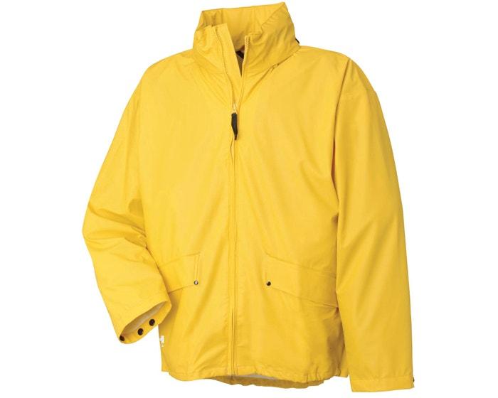 Helly Hansen Workwear Voss sadetakki Keltainen Klassinen Helly Hansen WW -sadetakki. Tama ikoninen sadetakki on saavuttanut