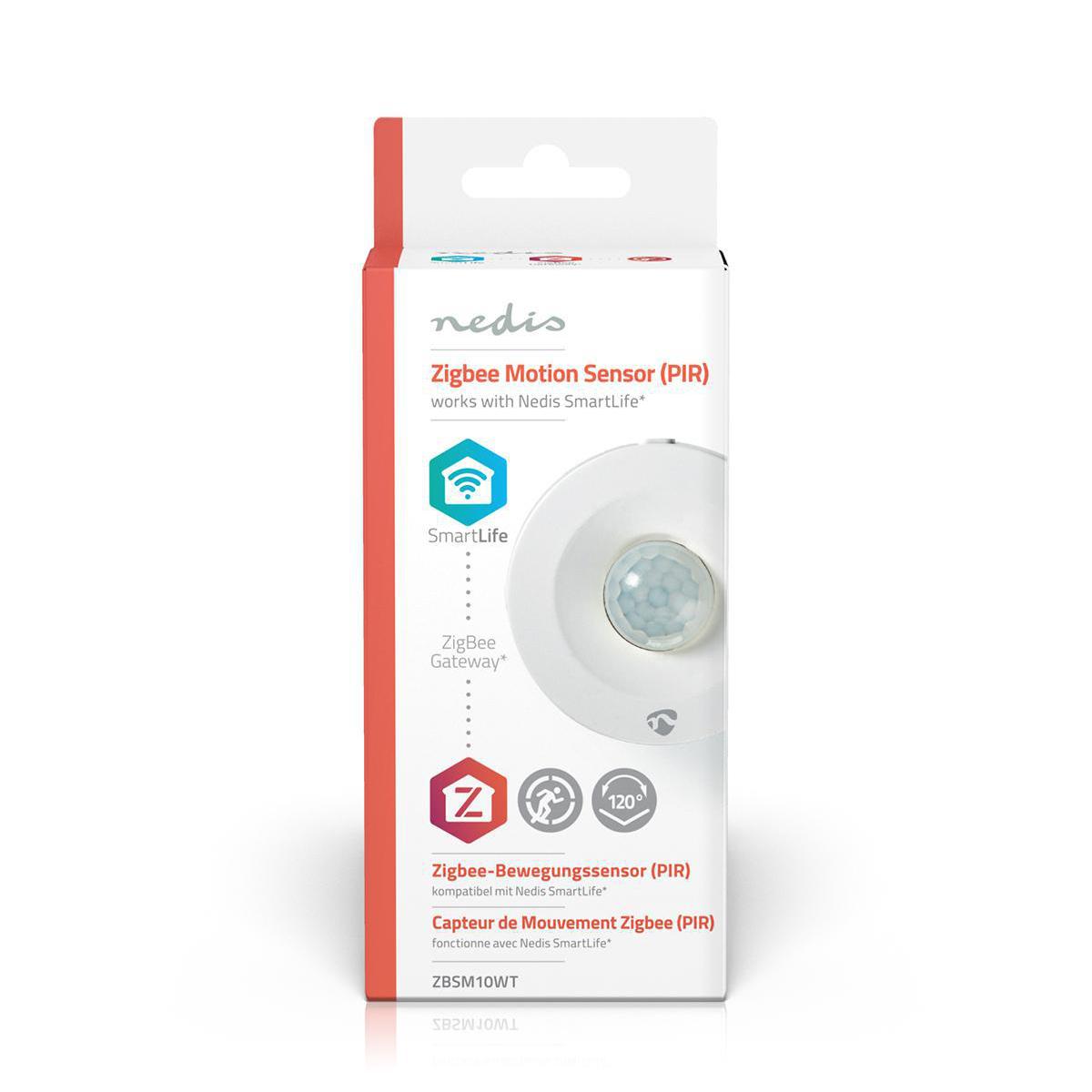 Alykas PIR-Liiketunnistin | Zigbee | Mukana paristo SmartLife Liiketunnistin | Zigbee | Paristokayttoinen | IP20 |