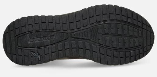 Skechers Miesten Relaxed Fit: Slip-ins: Badger - Koda - Waterproof - Black Koe sporttinen arjen suosikki, jossa on runsaasti